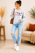 One Nation Under God 🇺🇸✝️ Embroidered Sweatshirt