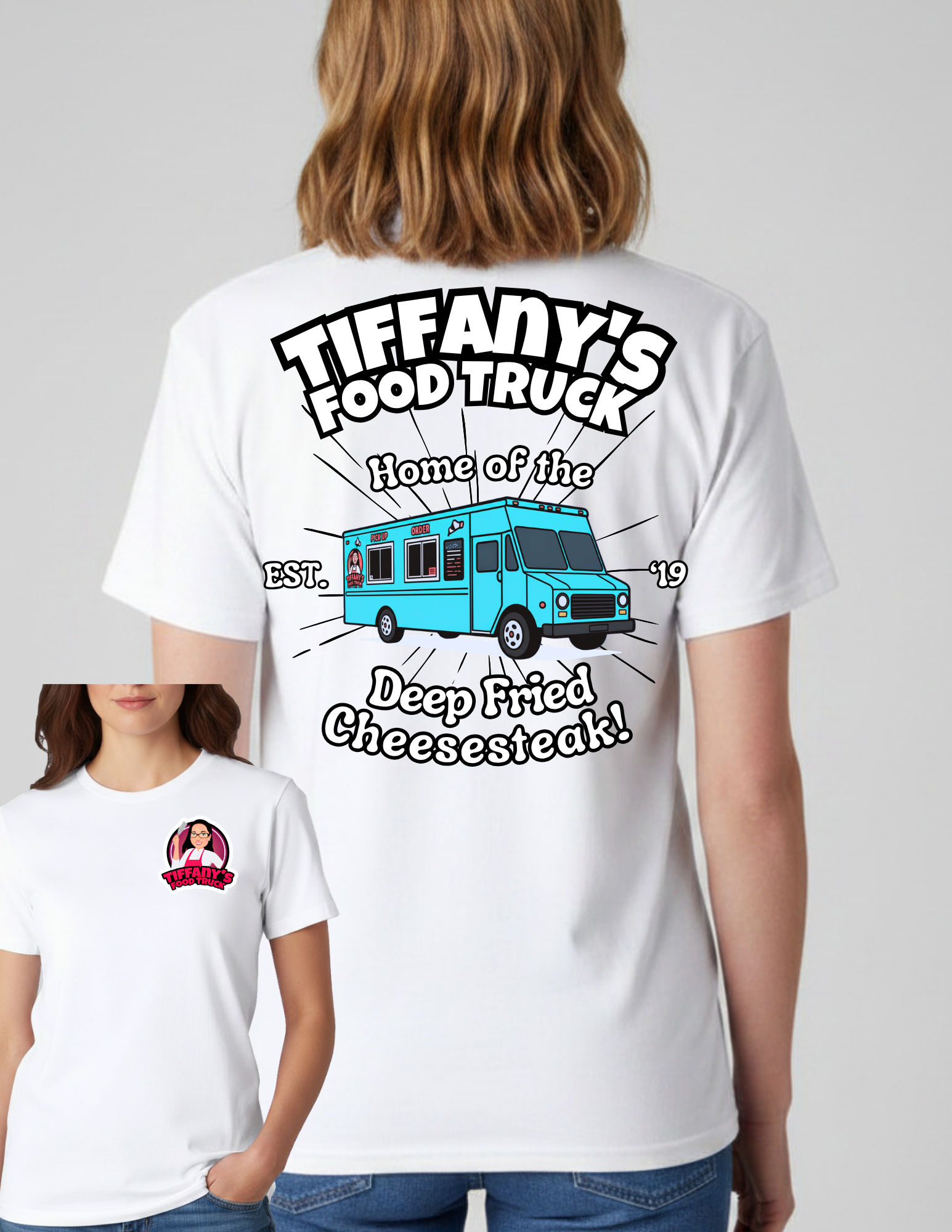 Wholesale 48 Tiffany’s Food Truck Shirts