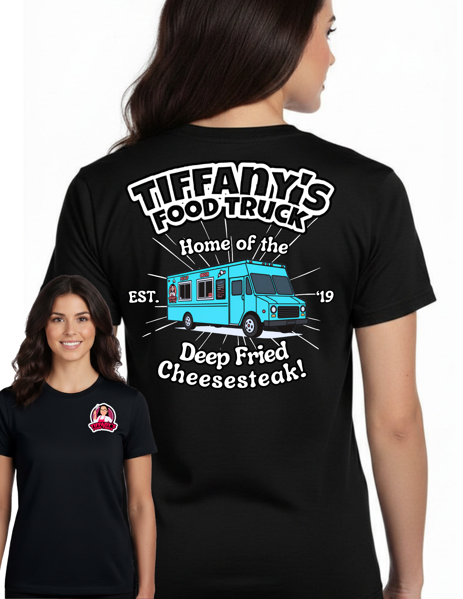 Wholesale 48 Tiffany’s Food Truck Shirts