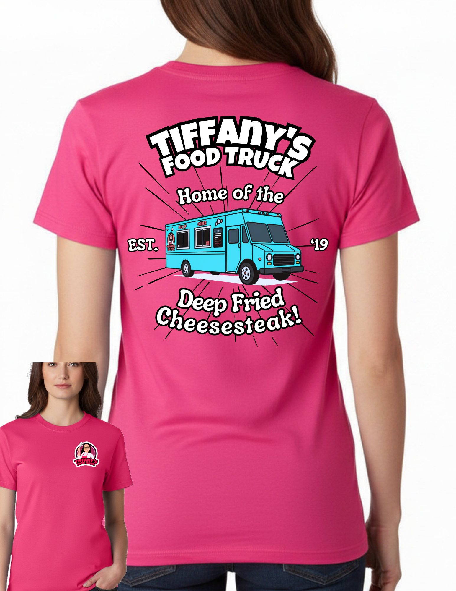 Wholesale 48 Tiffany’s Food Truck Shirts